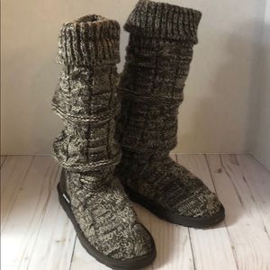 Muk Luks Java Marl Shelly Boot Sz 8
